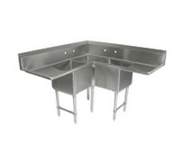 John Boos 3 Compartment Sink