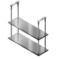 Advance Tabco Ceiling Mounted Shelves