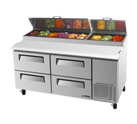 Turbo Air Pizza Preparation Refrigerator