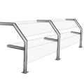Piper Products Salad Bar Organizer & Display Guard