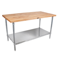 John Boos Wood Top Work Table