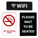 Restaurant Compliance Signs