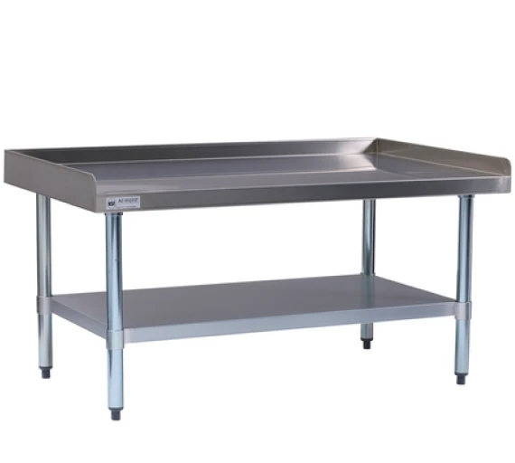 picture of an almont stainless steel commercial table