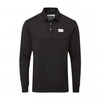 Stuburt Sport-Tech Long Sleeve Polo Shirts - Black