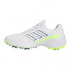 adidas ZG23 Golf Shoes - White/Silver Metallic/Grey Two