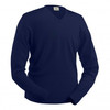 Glenbrae Merino V Neck - Navy