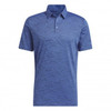 adidas Textured Jacquard Polo Shirts - Blue Fusion/Collegiate Navy