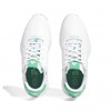 adidas S2G SL Leather 23 Golf Shoes - White/Grey One/Court Green