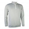 Glenmuir Wick 1/4 Zip Midlayers - Light Grey/White