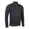 Glenmuir Eton 1/4 Zip Sweater - Charcoal Marl