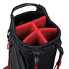 Titleist Players 5 StaDry Stand Bag - Black/Black/Red