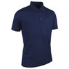 Glenmuir Performance Pique Plain Polo Shirts - Navy