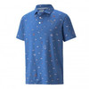 Puma Mattr Sunnies Polo Shirts - Bright Cobalt/Quiet Shade