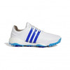 adidas Tour360 22 Golf Shoes - White/Lucid Blue/Core Black