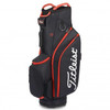 Titleist Lightweight Cart 14 Golf Bag - Black/Black/Red