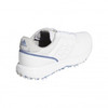 Adidas S2G Spiked Lace Golf Shoes - White