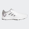 Adidas S2G Spiked Lace Golf Shoes - White/Silver/Grey