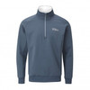 Oscar Jacobson Trent Tour 1/2 Zip Sweaters - China Blue