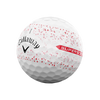 Callaway CG Supersoft Splatter Golf Balls 12 Ball Pack (2023) - Red