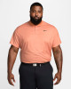 Mens Nike Dri Fit VICTORY + POLO Cross Hatch - Orange Trance /Black