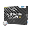 Callaway Chrome Tour X Triple Track Golf Balls - White