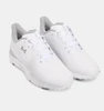 Under Armour Men's UA Drive Fade Golf Shoes - White/Metallic Silver