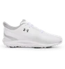 Under Armour Men's UA Drive Fade Golf Shoes - White/Metallic Silver