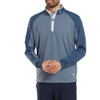 FootJoy TempoSeries Mixed Texture Chill-Out Midlayers - Denim