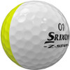 Srixon Z-Star Divide Golf Balls - White/Yellow (12)