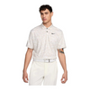 Nike Dri Fit Tour Confetti Golf Polo - White