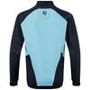 FootJoy HydroKnit 1/2 Zip Tops - Navy/Light Blue