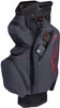 Sun Mountain H2NO Staff Golf Cart Bag - Black-Steel-Red