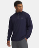 Under Armour Men's Match Play 1/4 Zip Midlayer - Midnight Navy / Pitch Gray