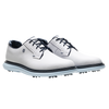 FootJoy Traditions Blucher Golf Shoes - White / Navy / Blue