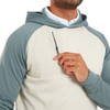 FootJoy ThermoSeries Pullover Hoodie - Stone/Green
