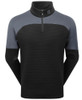 FootJoy ThermoSeries Jacquard Midlayer - Black/Charcoal