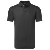 FootJoy Modernist Geo Pique Polo Shirt- Charcoal/Black