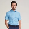 Ping Ephron Golf Polo Shirt - Baltic Sea Multi