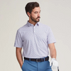 Ping Ephron Golf Polo Shirt - White Pink Haze Multi