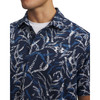 Under Armour Men's UA Playoff 3.0 Printed Golf Polo Shirt - Midnight Navy/Aegean Blue/Halo Gray