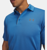 Under Armour Men's UA Tech™ Golf Polo Shirt - Aegean Blue/Graphite