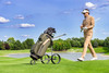 JuCad Drive SL Titan Travel 3.0 Electric Golf Trolley Set with Accessories