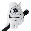 FootJoy WeatherSof Mens Golf Gloves - White/Black
