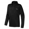 Puma Junior 1/4 Zip Sweaters - Puma Black