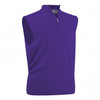 Glenbrae Merino Quarter Zip Slipover - Amethyst