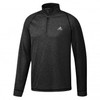 adidas Midweight Half Zip Layer - Black/Grey Three