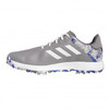 Adidas S2G Spiked Lace Golf Shoes - Grey Three/Ftw White/Lucid Blue