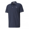 Puma Cloudspun Monarch Polo Shirts - Navy Blazer Heather