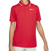 Nike Dri-FIT Victory Junior Polo Shirts - University Red