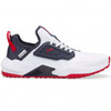 Puma GS-One Golf Shoes - Puma White/Navy Blazer/Ski Patrol